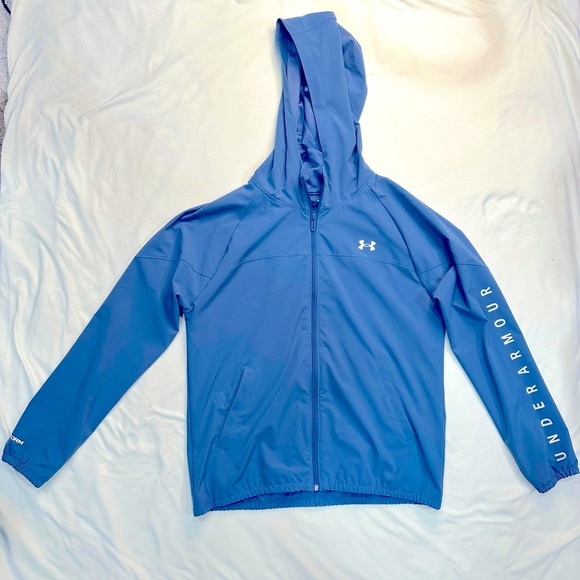 Under Armour Black Zip-Up small loose fit - Picture 2 of 10